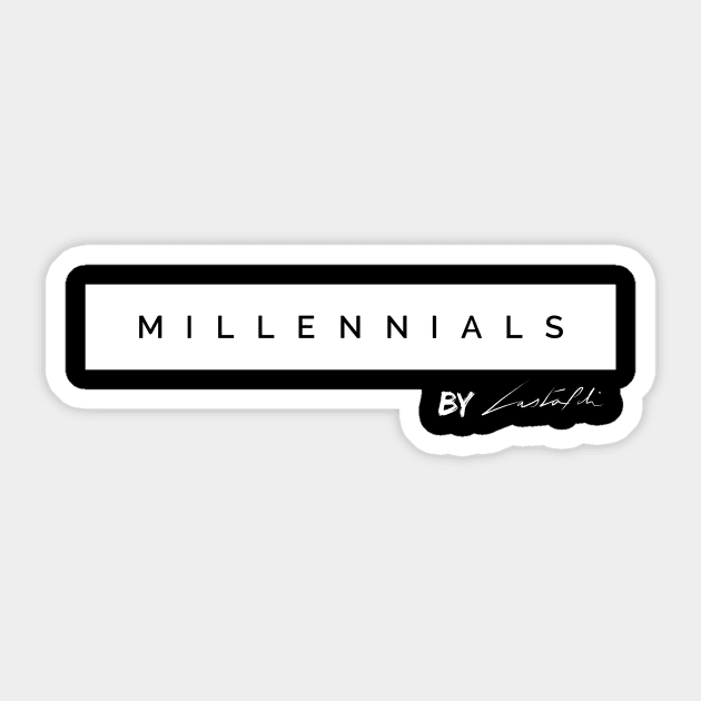 Millennials Bk Sticker by Reactionforce